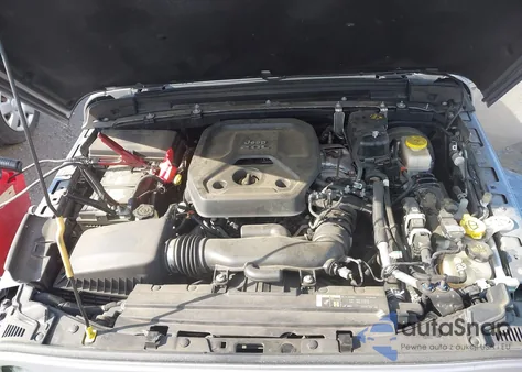 2020 Jeep Wrangler Unlimited Sahara 4X4 z USA, uszkodzony, nr VIN 1C4HJXEN1LW204563